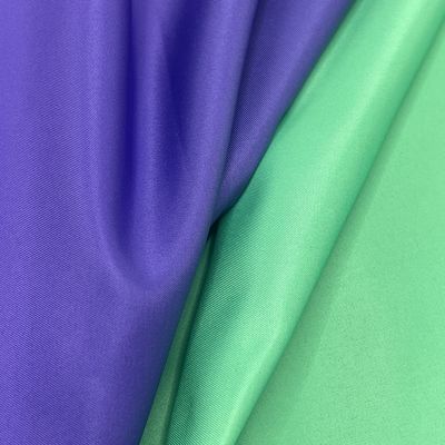 Tissu en polyester 100% chiffré en peau de pêche