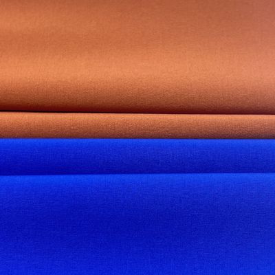 Recyclé 92 Nylon 8 Tissu spandex Tissu simple tissé à quatre côtés Pantalon de plage élastique Tissu