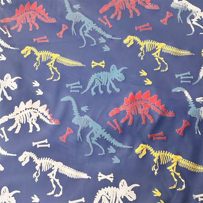 230 gm Tissu imprimé en polyester 100% qui change de couleur lorsqu'il est exposé à l'eau