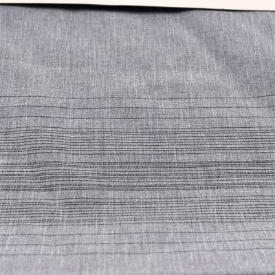 93% de polyester 7% de spandex 148 grammes de soie noire cationic four-way stretch pantalon de plage pantalon anti-vent tissu