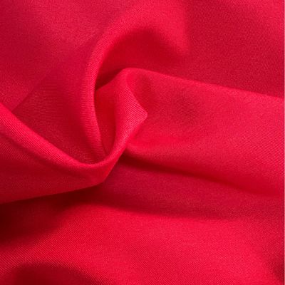 113gsm75D * 150D imperméable à l' eau Brushed Twill Peach Skin Velvet Rouge Pantalon de plage Tissu
