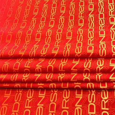 100% polyester brossé peau de pêche pantalons de plage Tissu imprimé imperméable